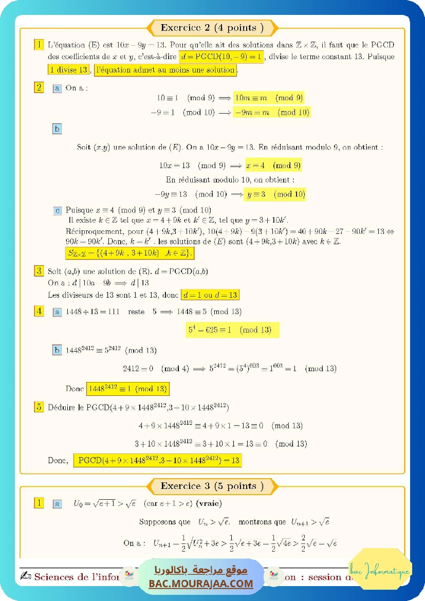telecharger Corrigé_controle_math_Bac_2024_Section_info