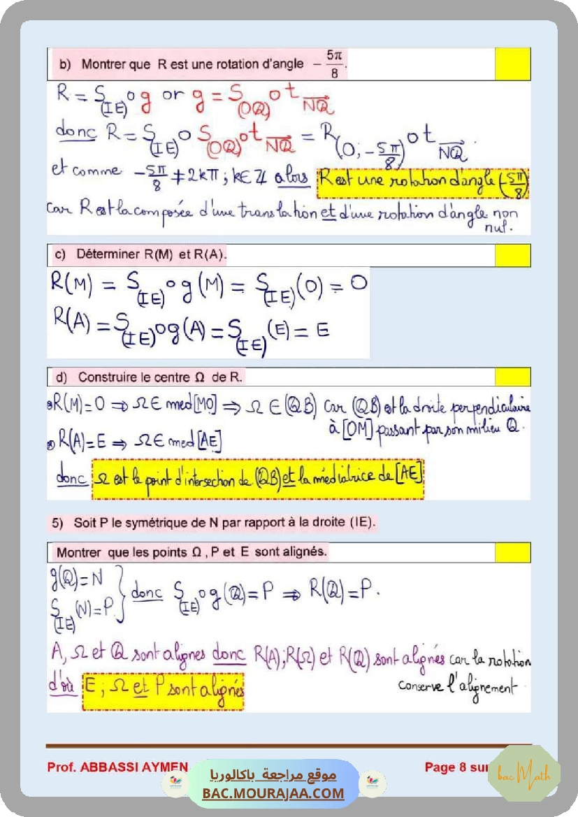 telecharger Corrigé_controle_math_Bac_2024_Section_math