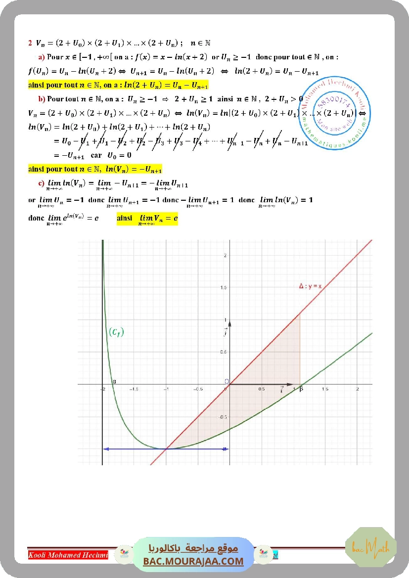 fonction_logarithme_neperien_serie_corrige