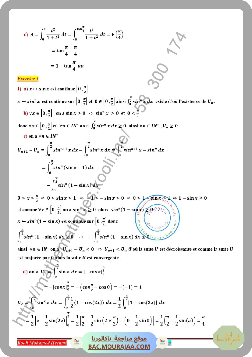 integrale_serie_corrige