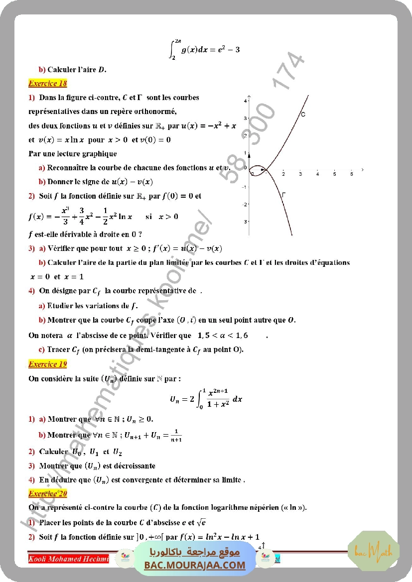 serie_corrige_fonctions_logarithme_neperien