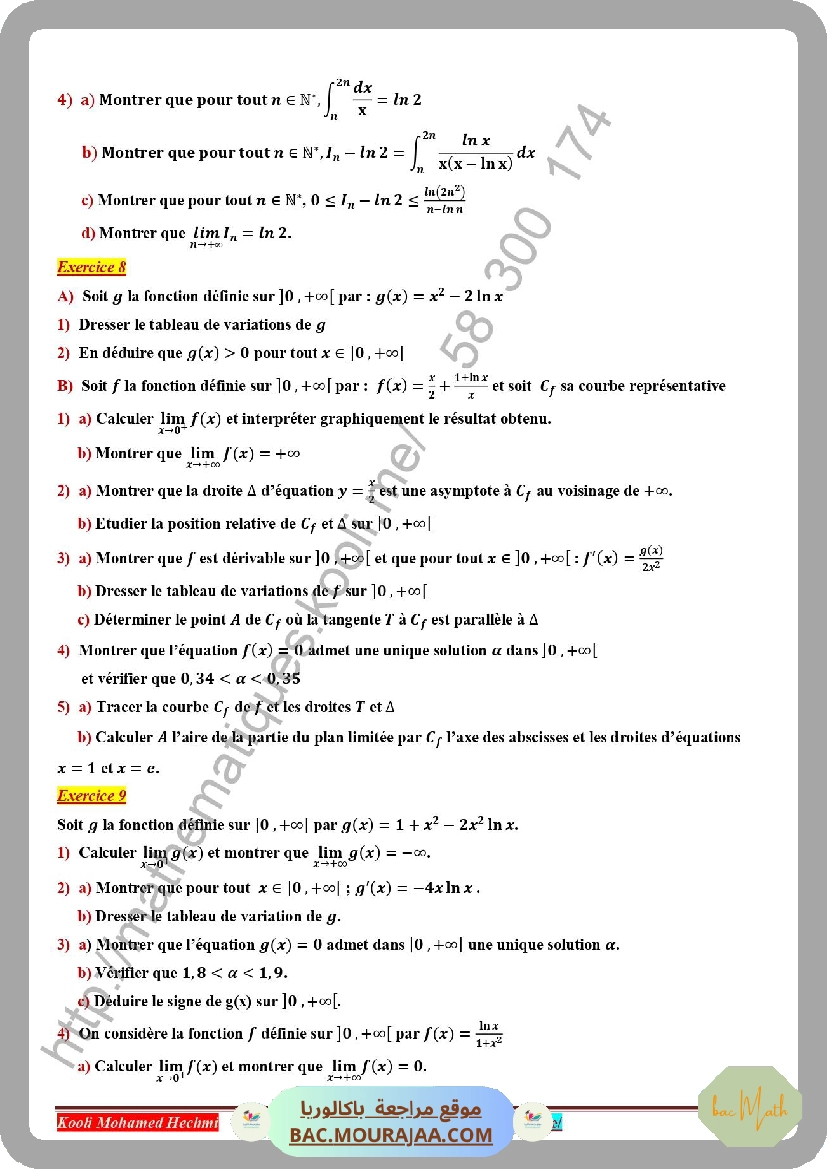 serie_corrige_fonctions_logarithme_neperien