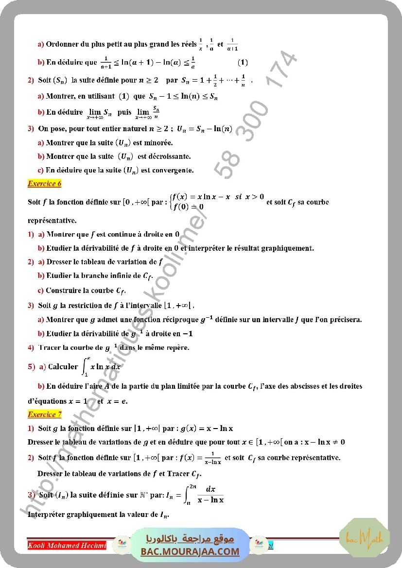 serie_corrige_fonctions_logarithme_neperien