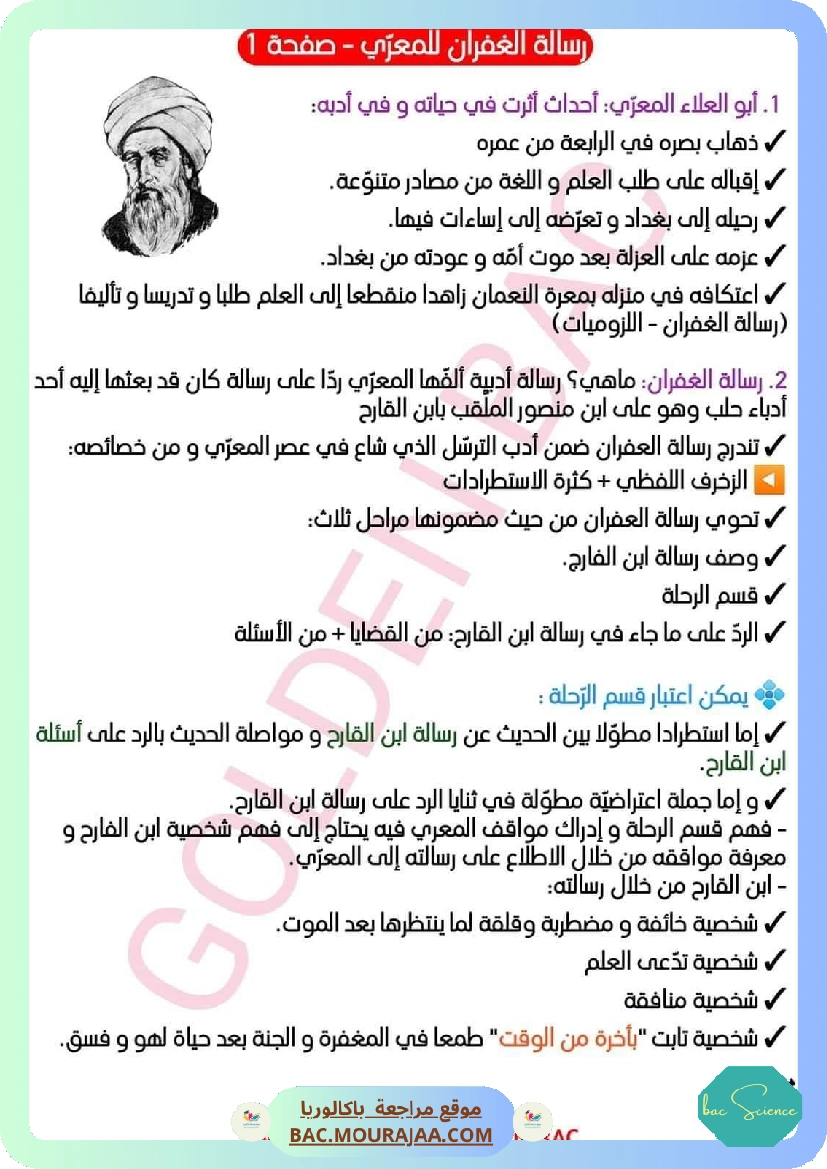 رسالة الغفران للمعري
