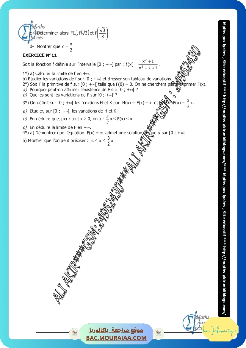 integration-fiche et series