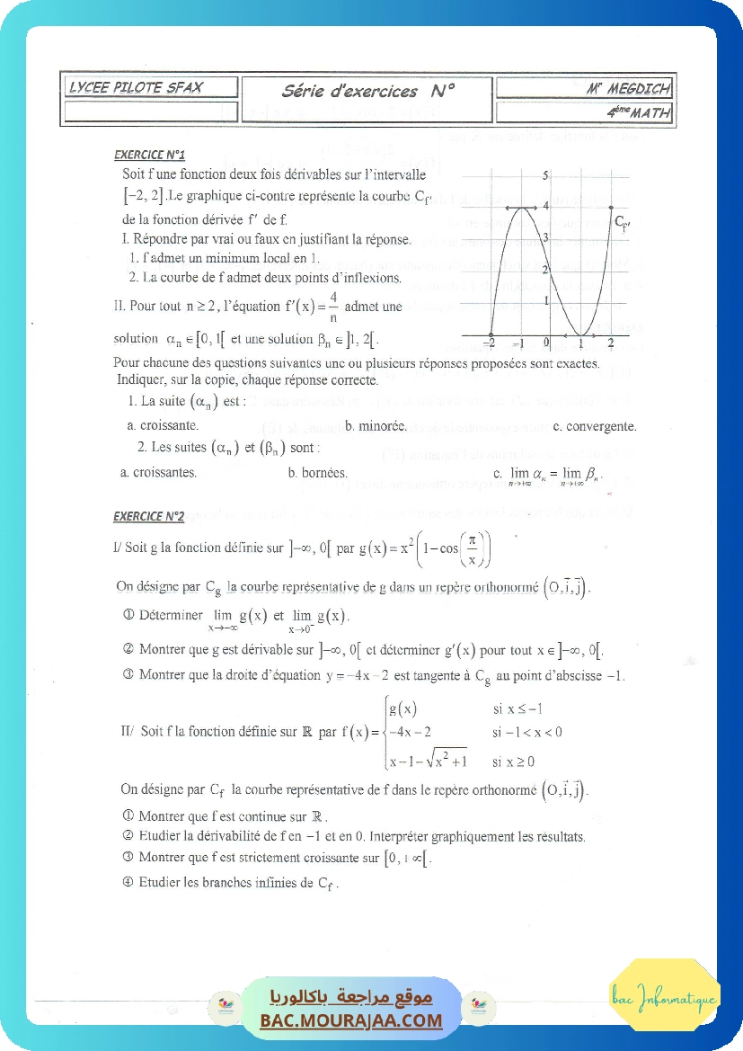 Serie fonction trigo 2