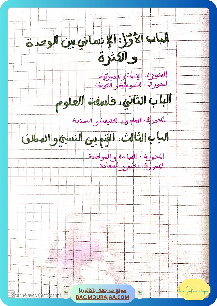 تلخيص محور الأنية و الغيرية