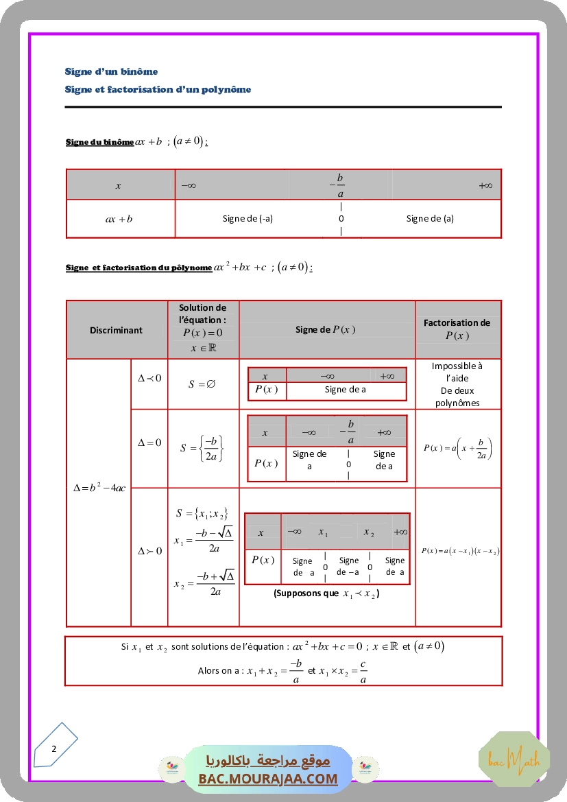 resume_du_cours_de_math_bac_math