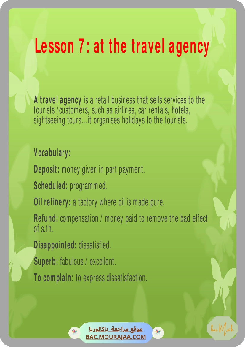 Cours-Anglais_summary_of_the_program