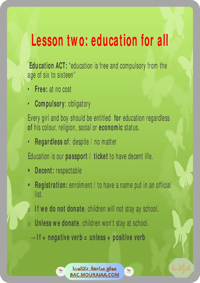 Cours-Anglais_summary_of_the_program