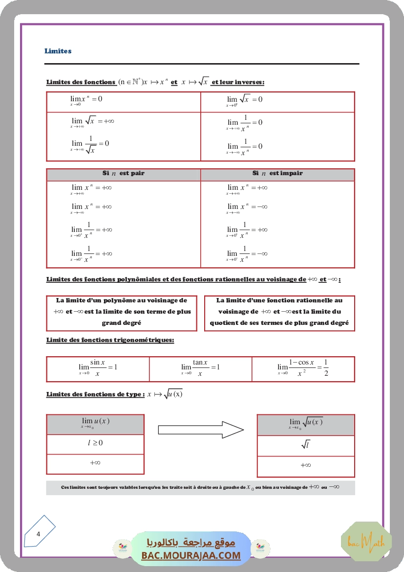 limite et continuite-resume