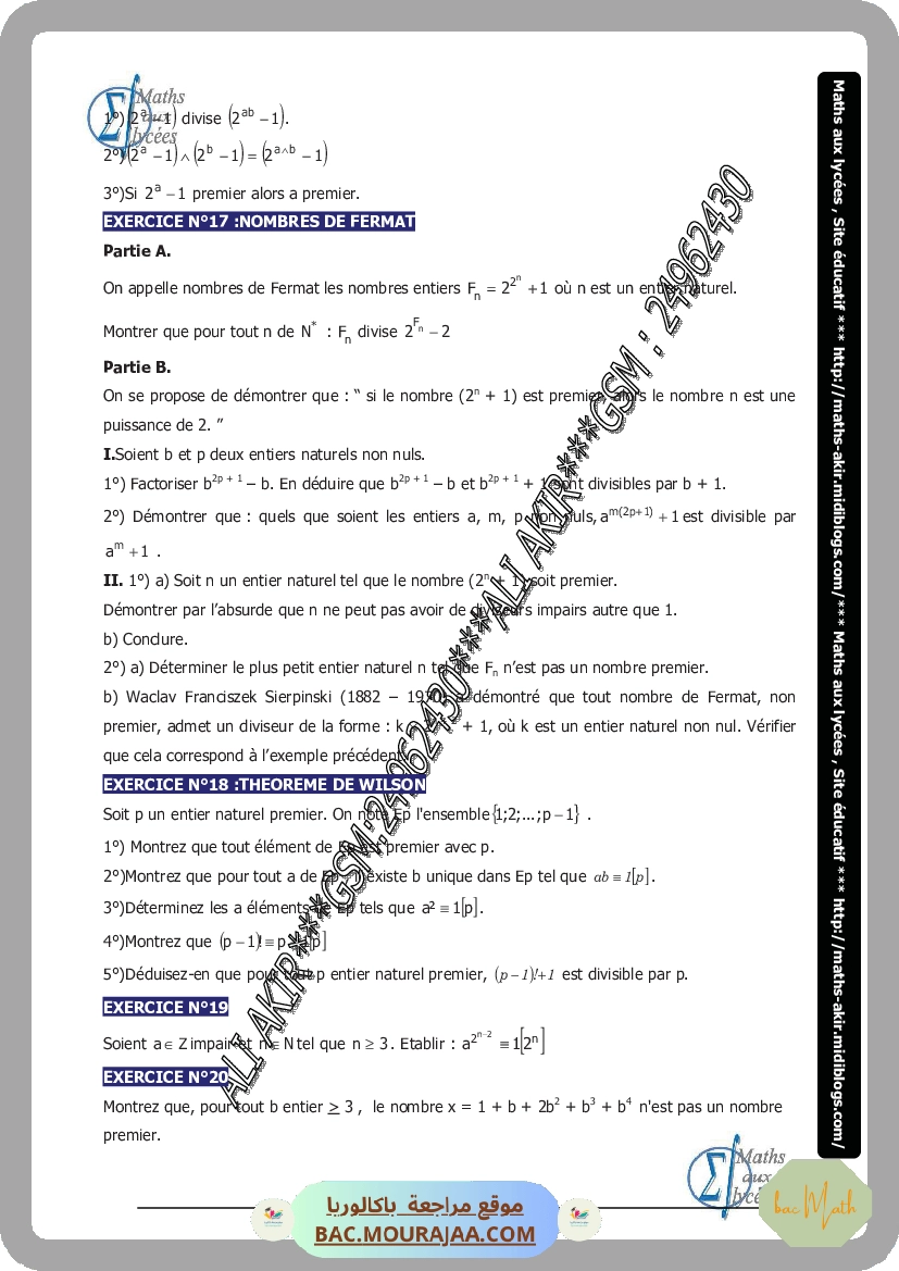 arithmetique-fiche_et_series