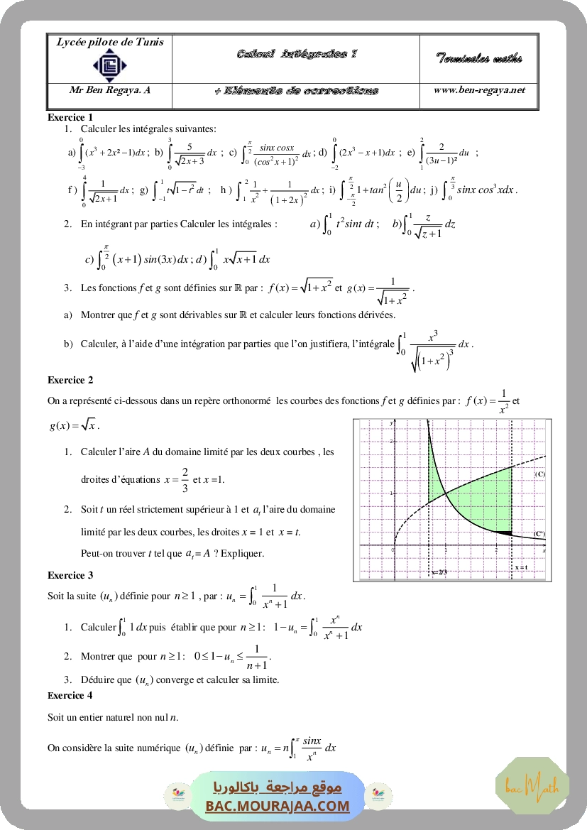 Calcul integral 1