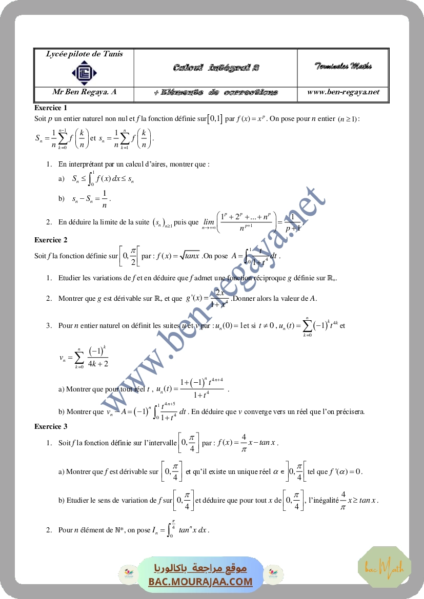 Calcul integral 2