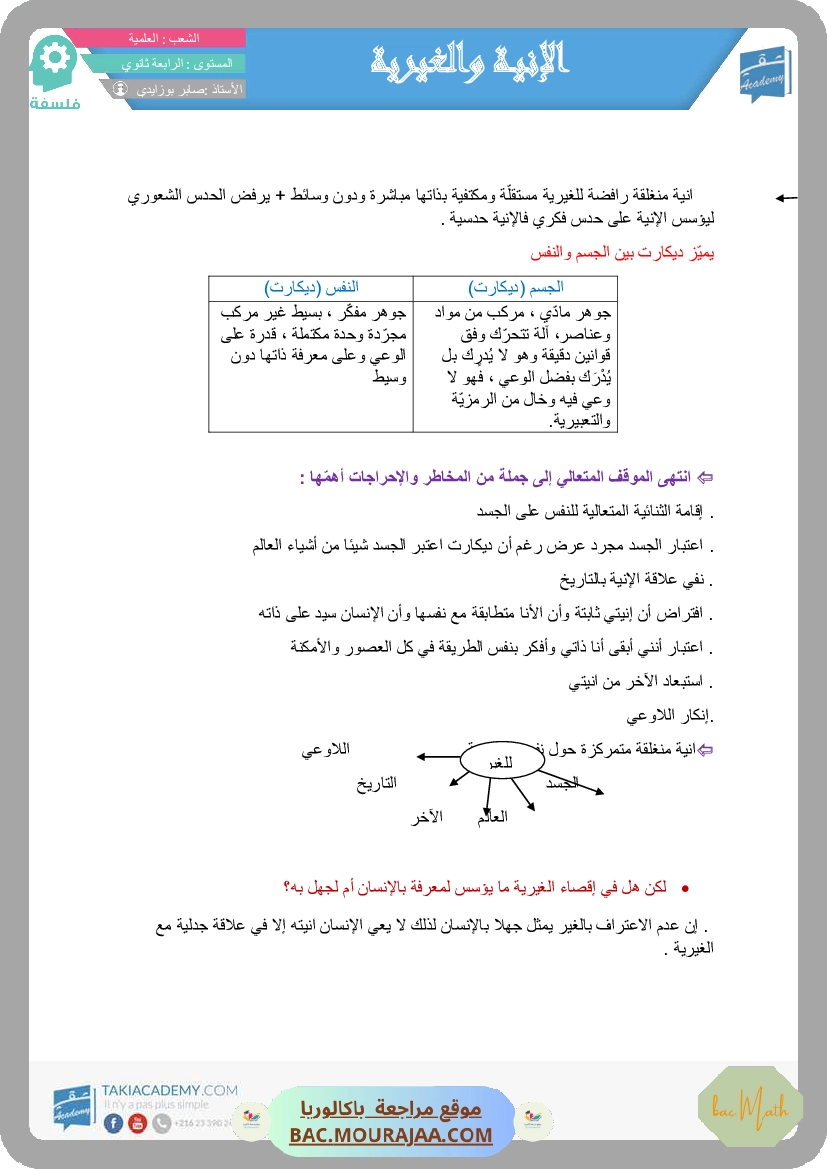تلخيص_الآنية_و_الغيرية