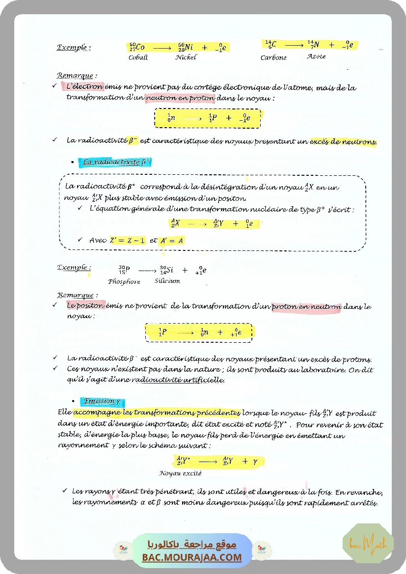 Cours_Phy_12_Reactions_nucleaires