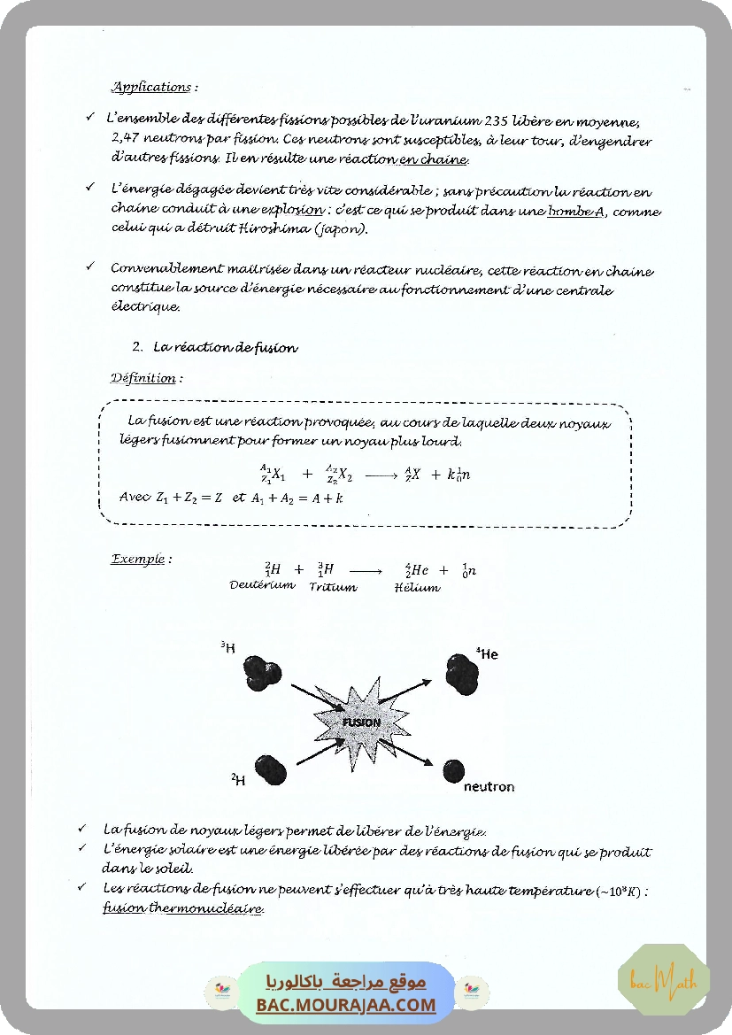 Cours_Phy_12_Reactions_nucleaires