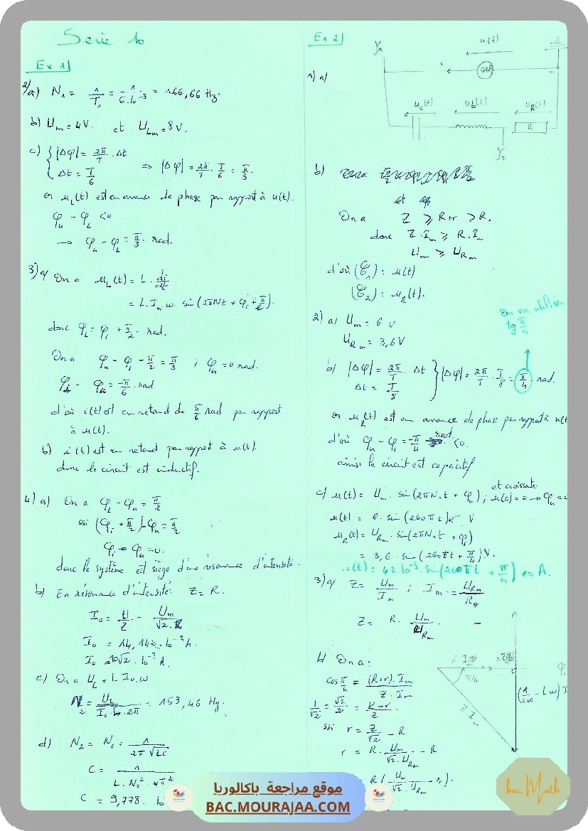 Serie_10_RLC_forcees