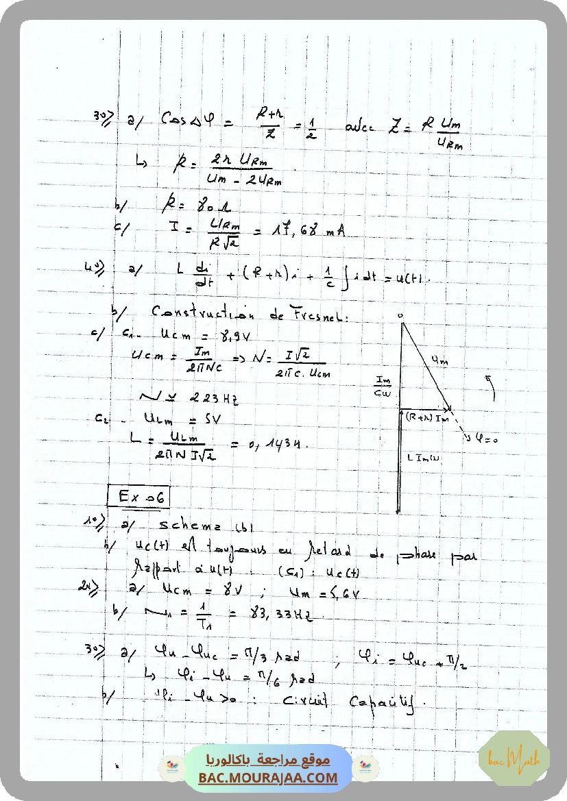 Serie_11_RLC_forcees