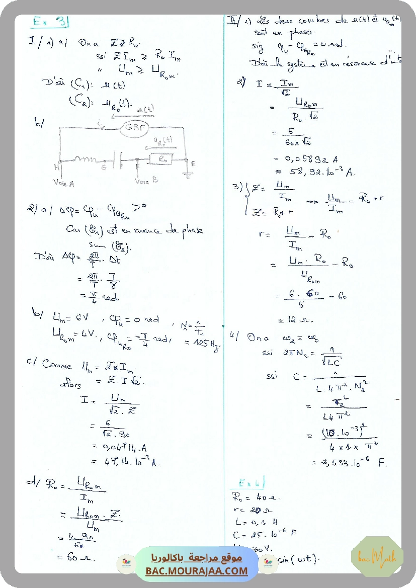 Serie_9_RLC_forcees