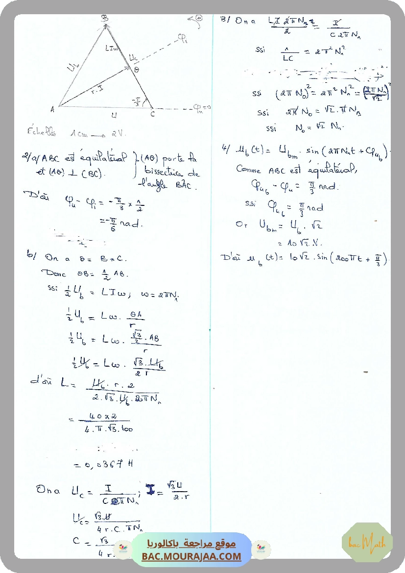 Serie_9_RLC_forcees