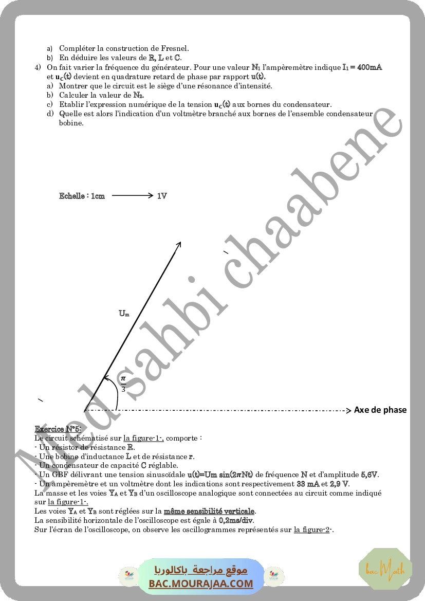 serie-8-interaction-onde-matiere-Math
