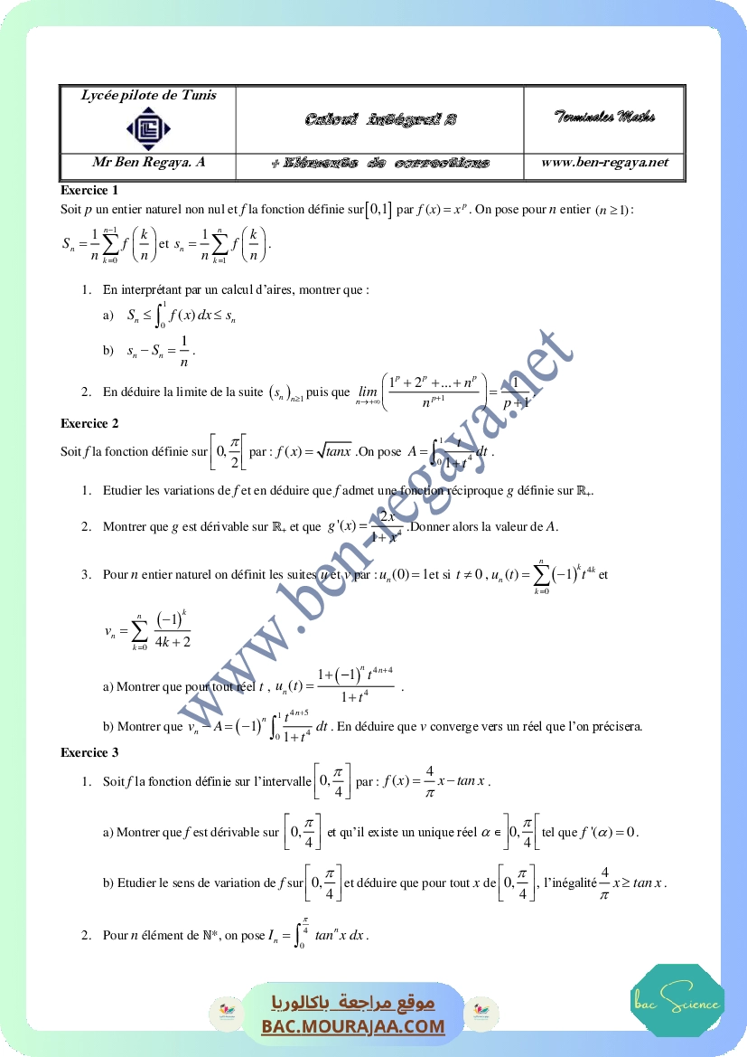 Calcul integral 2