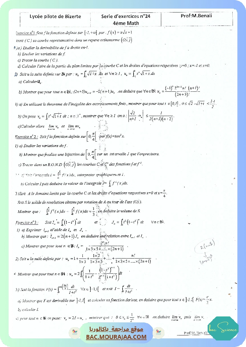 Serie 24 Integrales