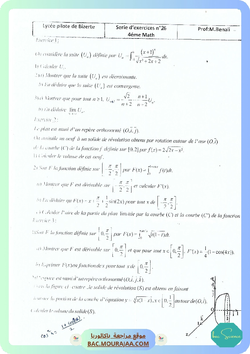Serie 26 Integrales