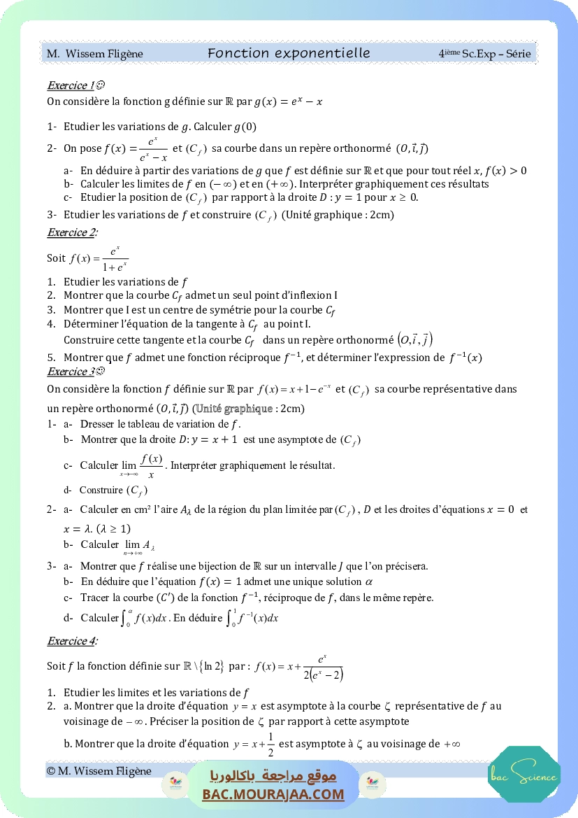 Fonction exponentielle 2021(allege)