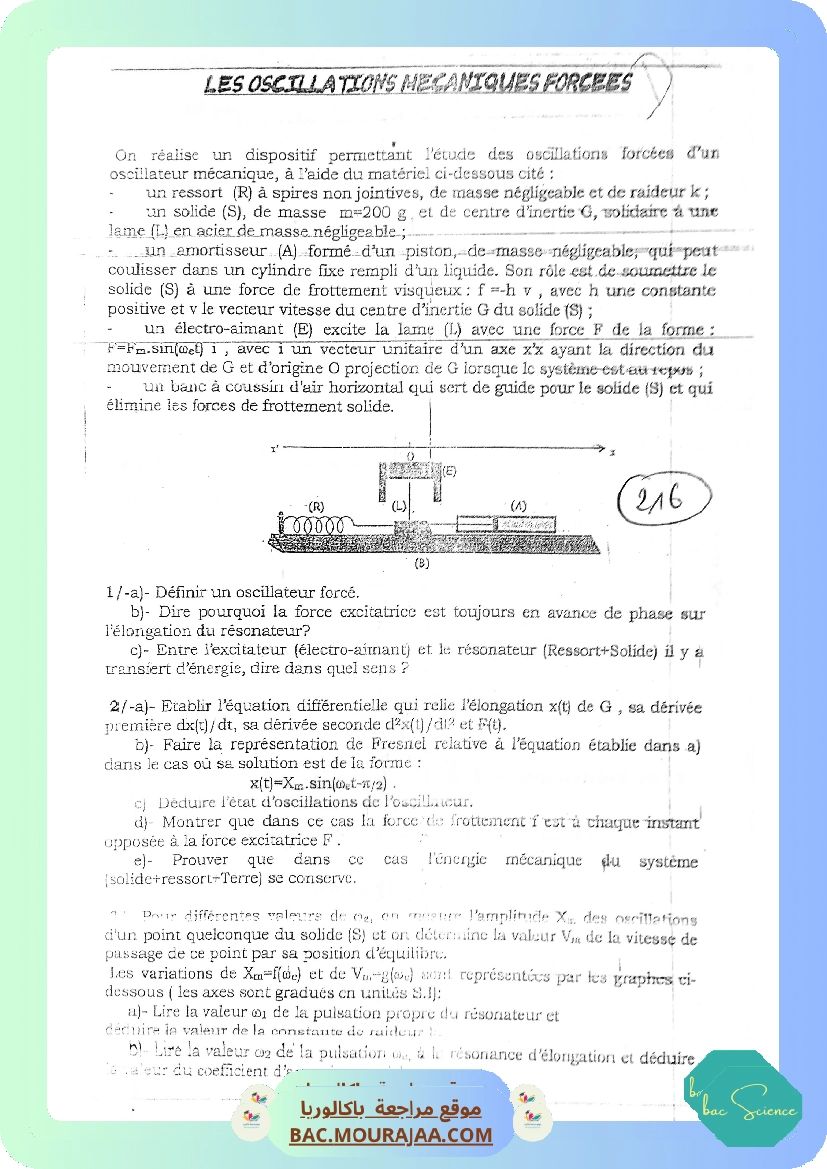 Mecanique force