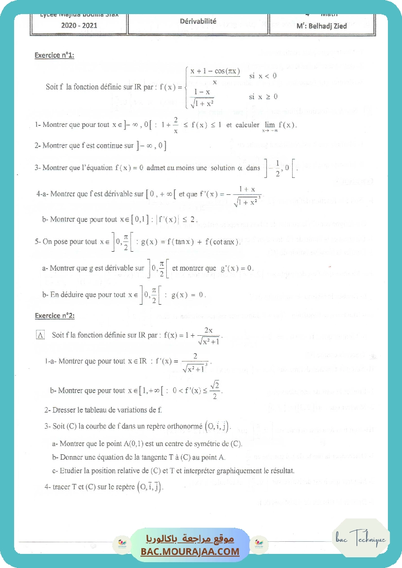 Serie derivablilie 2
