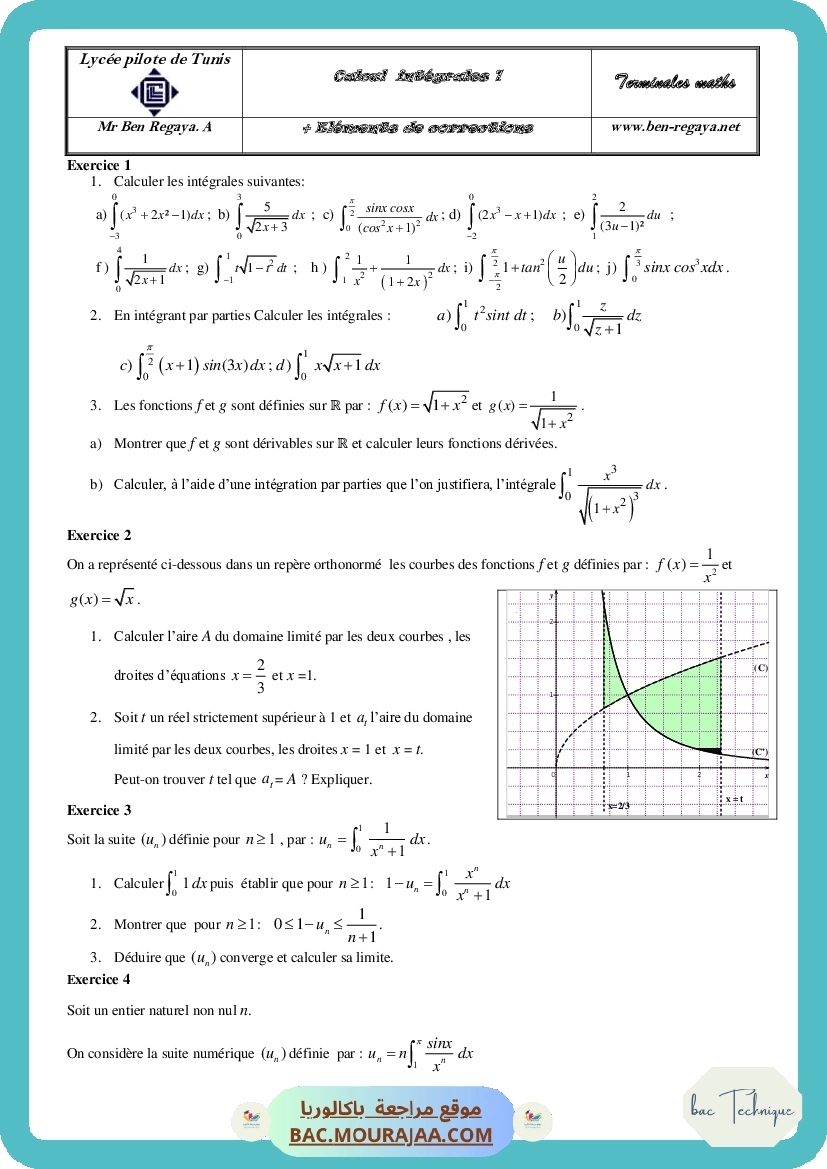 Calcul integral 1