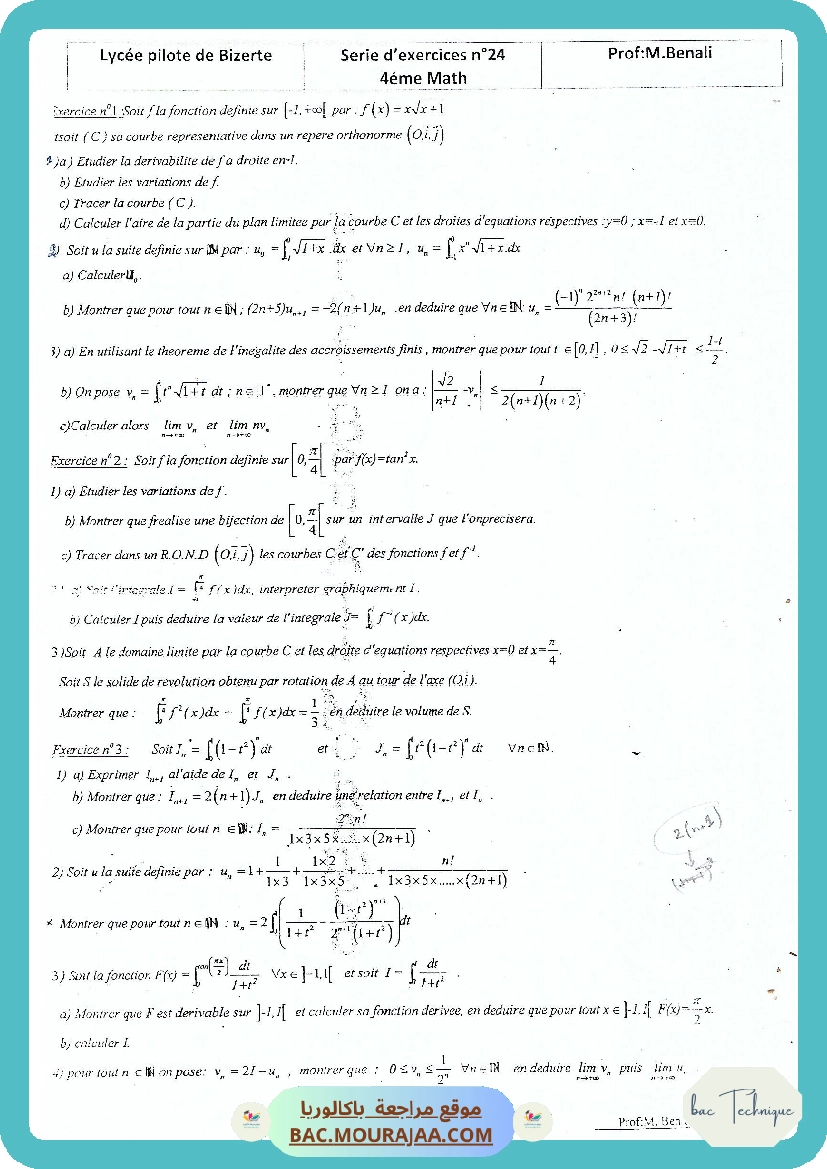 Serie 24 Integrales